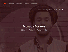 Tablet Screenshot of marcusbarnes.com